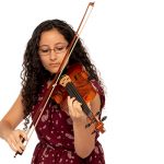 violin student portrait