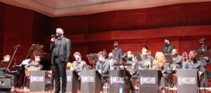 picture of Professor Chad Eby and the Jazz Ensemble I