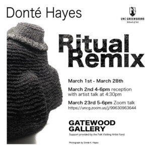 Ritual Remix exhibition flier
