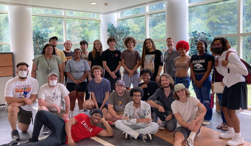 image of students in the new Pop Tech program