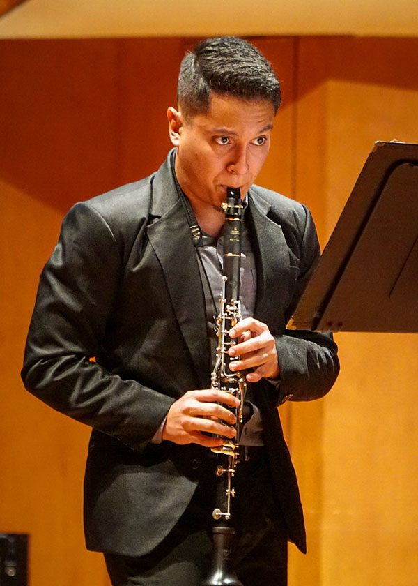 Daniel Garcia Sierra, clarinet