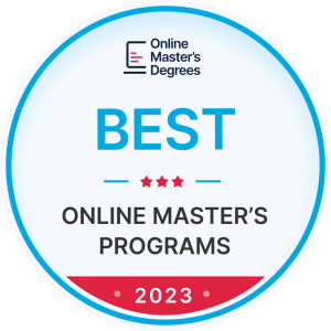 Online Masters Degree Programs Ranking Badge