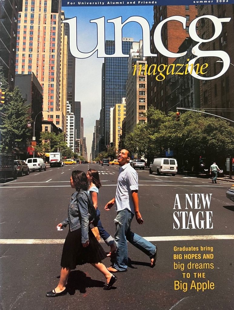 Cover of 2003 Alumni Magazine