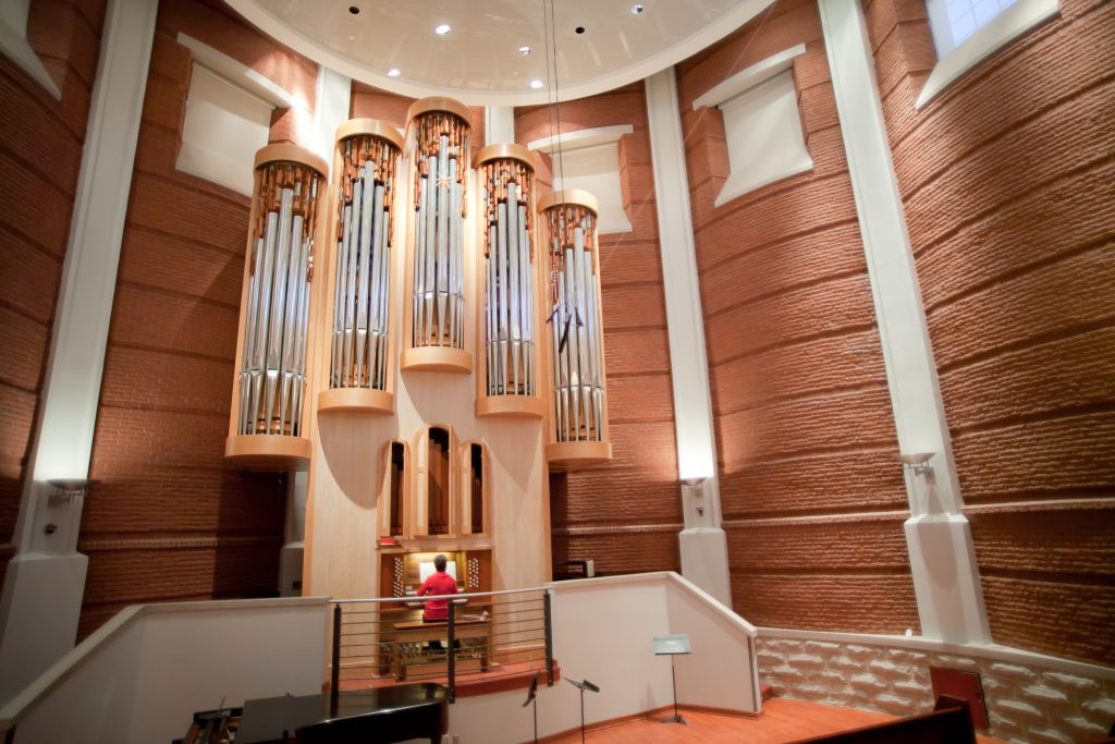 Organ Recital Hall, UNCG Music Building