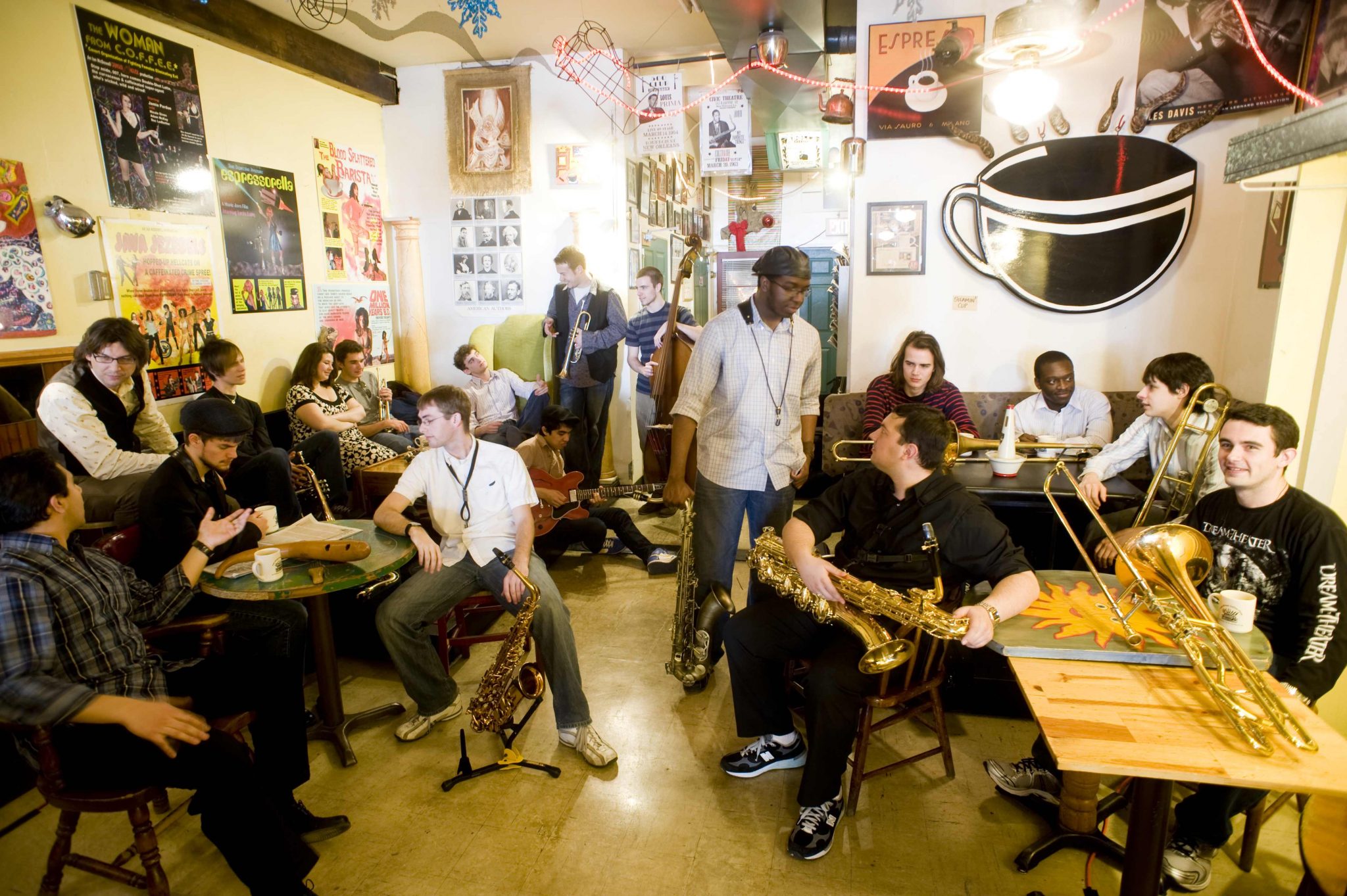 Community and Jazz at Tate Street Coffee