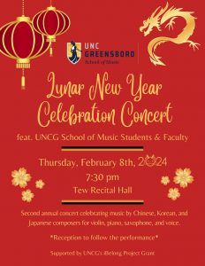 2024 Lunar New Year Celebration Concert Poster