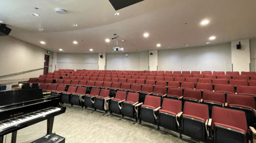 Collins Lecture Hall (Music 217)