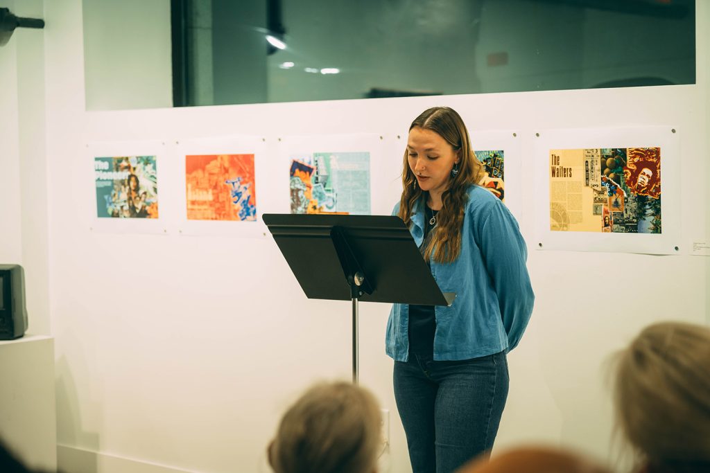 A Fiction & Poetry Reading by 1st-year Students in the MFA Writing Program at UNCG, held at the Greensboro Project Space.
