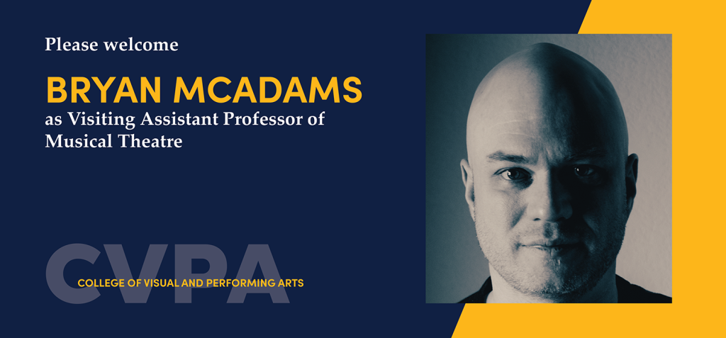 Bryan McAdams, faculty in School of Theatre