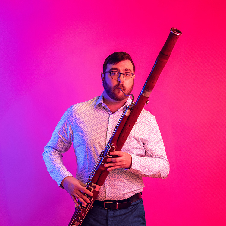 Ryan Reynolds headshot, Bassoon