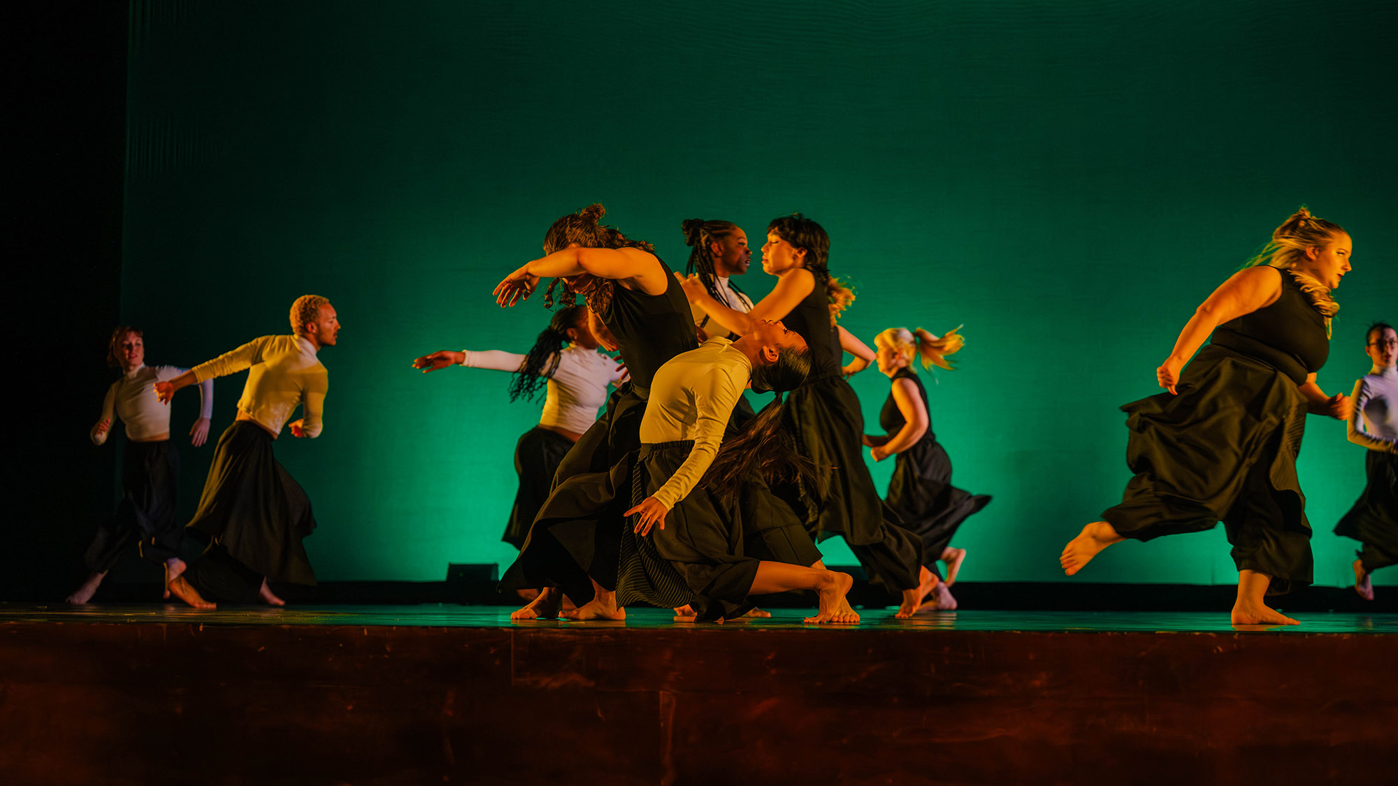 Spring Dances dress rehearsal