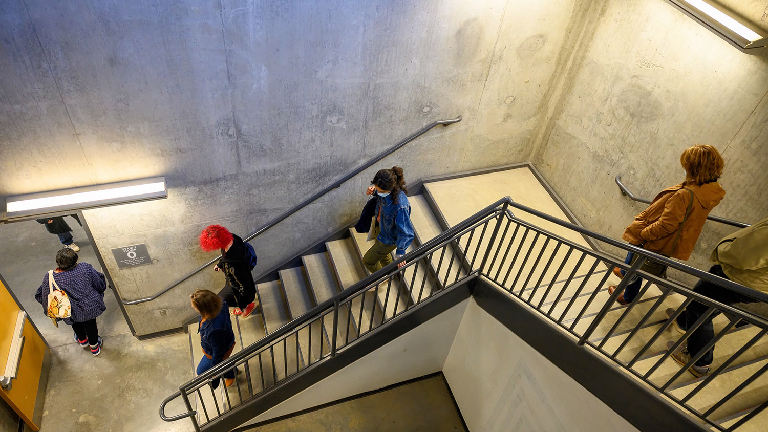 Gatewood Studio Arts Building stairwell