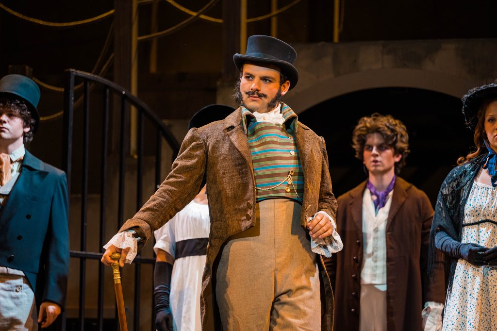 SWEENEY TODD school of theater production dress rehearsal photo