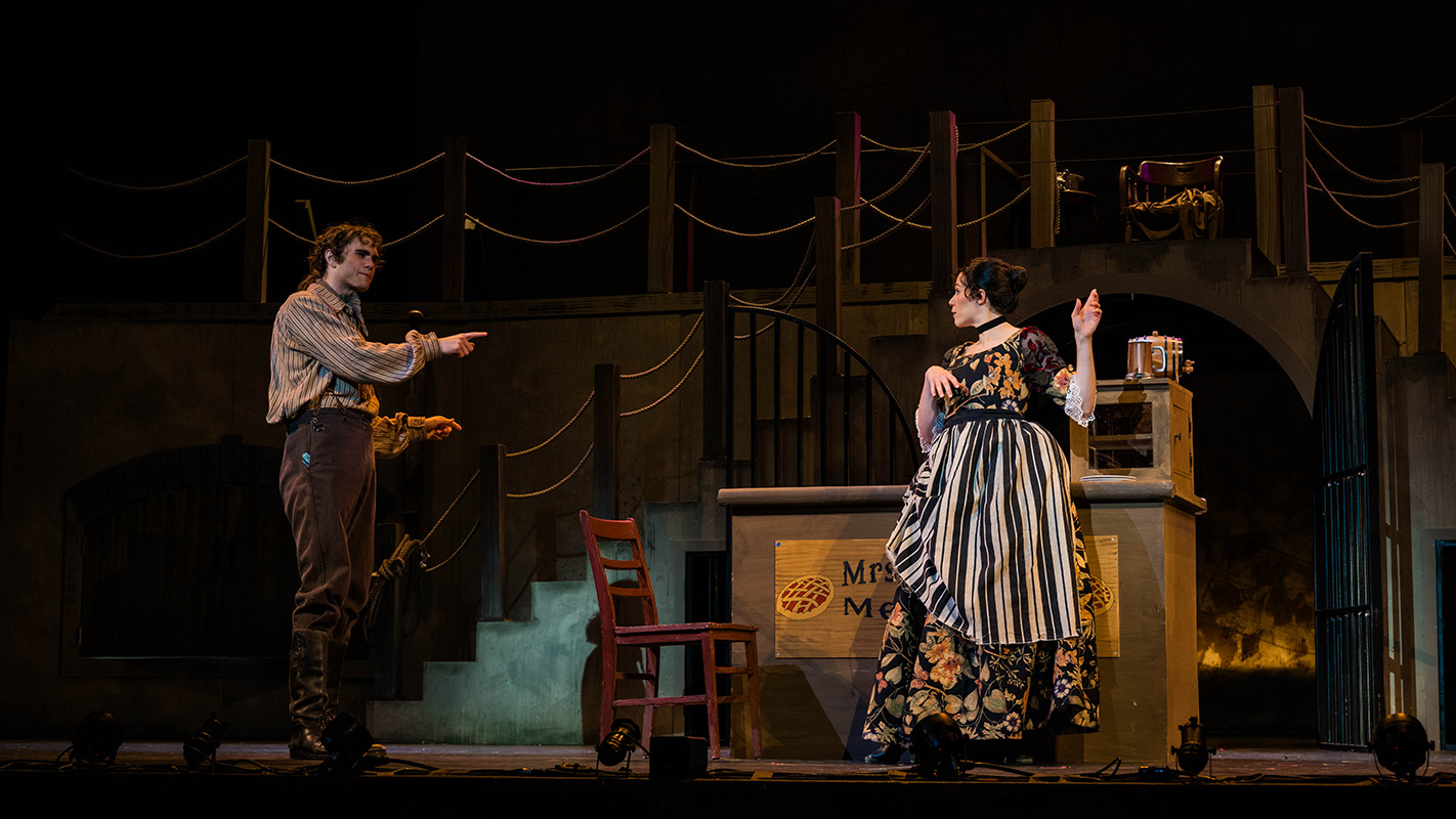 SWEENEY TODD school of theater production dress rehearsal photo