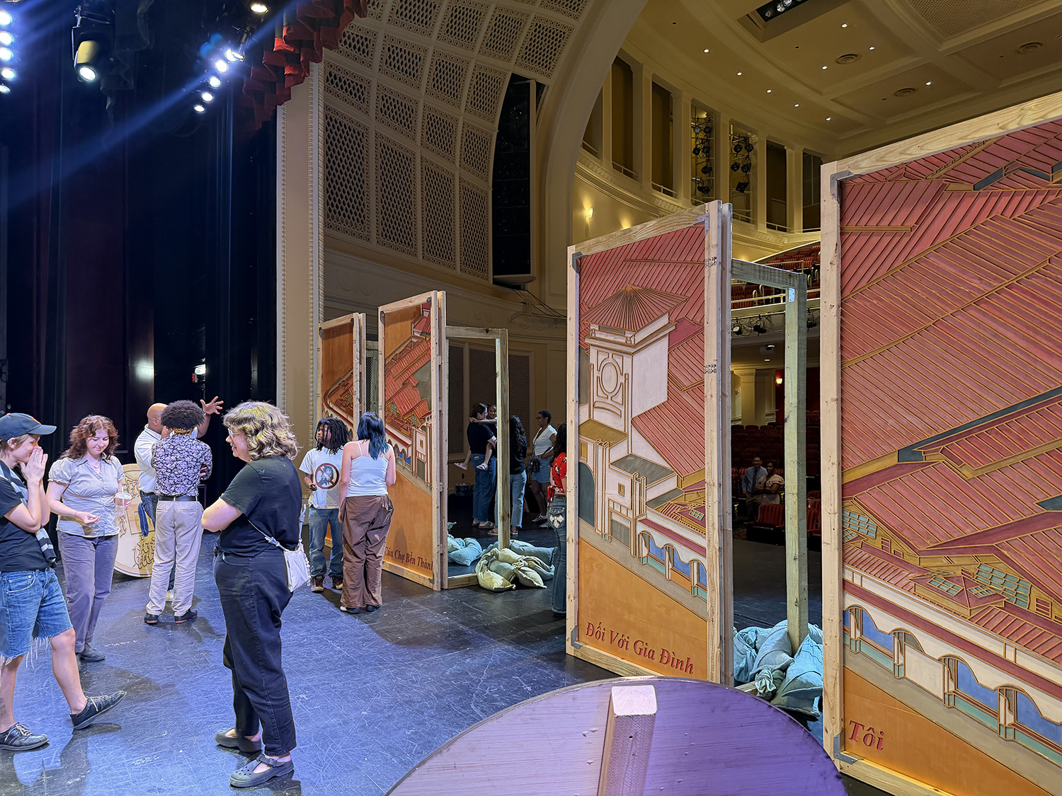 Một con Dợi, by Quan Apollo: MFA Thesis Exhibition, UNCG Auditorium