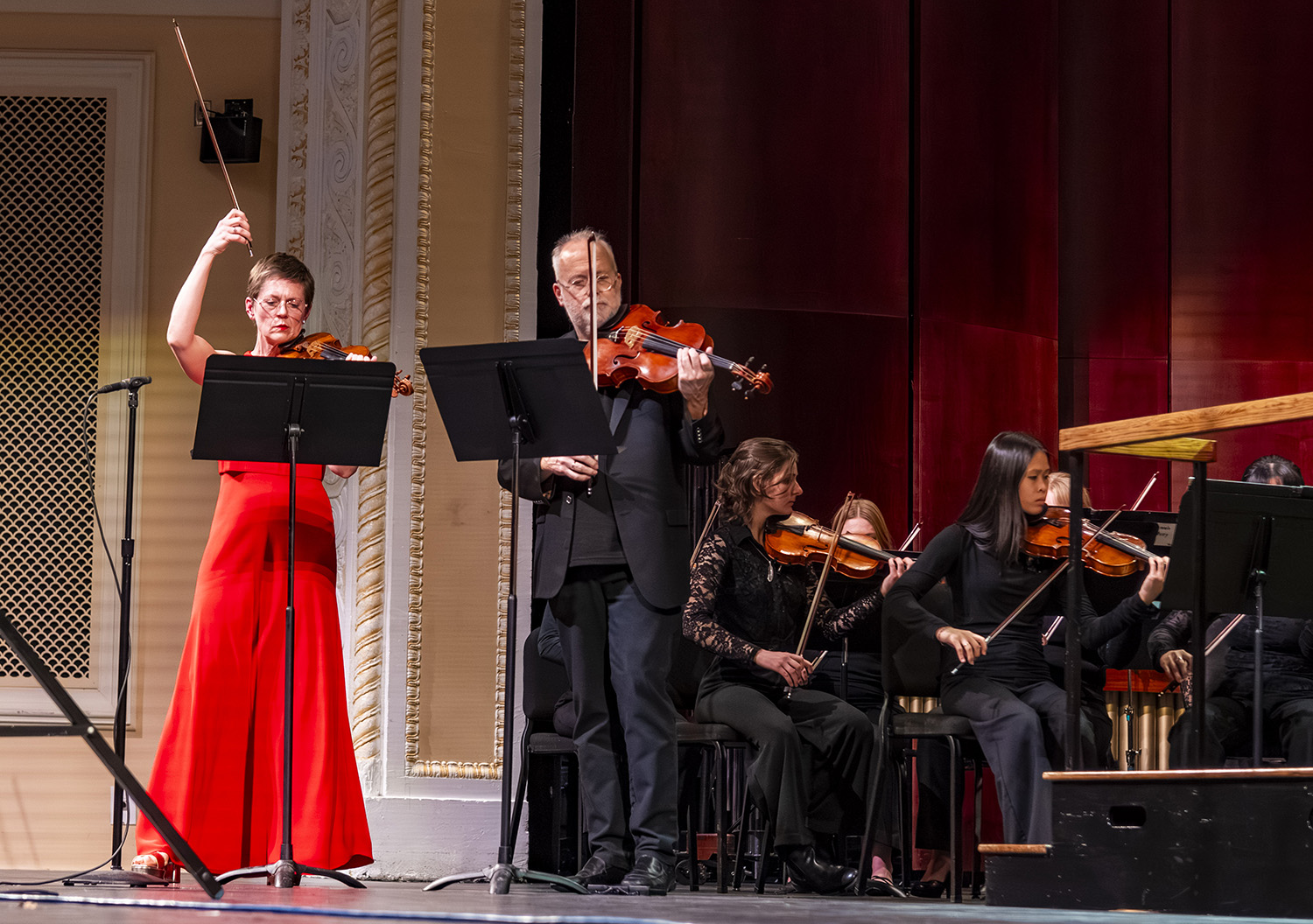 Symphony Orchestra concert with faculty soloists in UNCG Auditorium