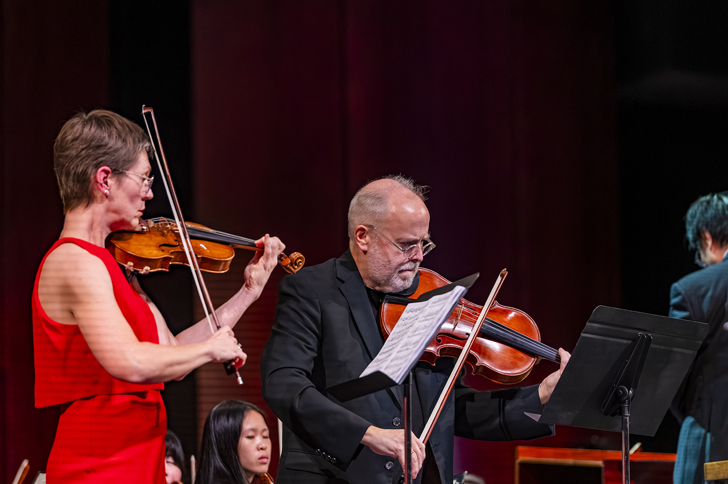 Symphony Orchestra concert with faculty soloists in UNCG Auditorium