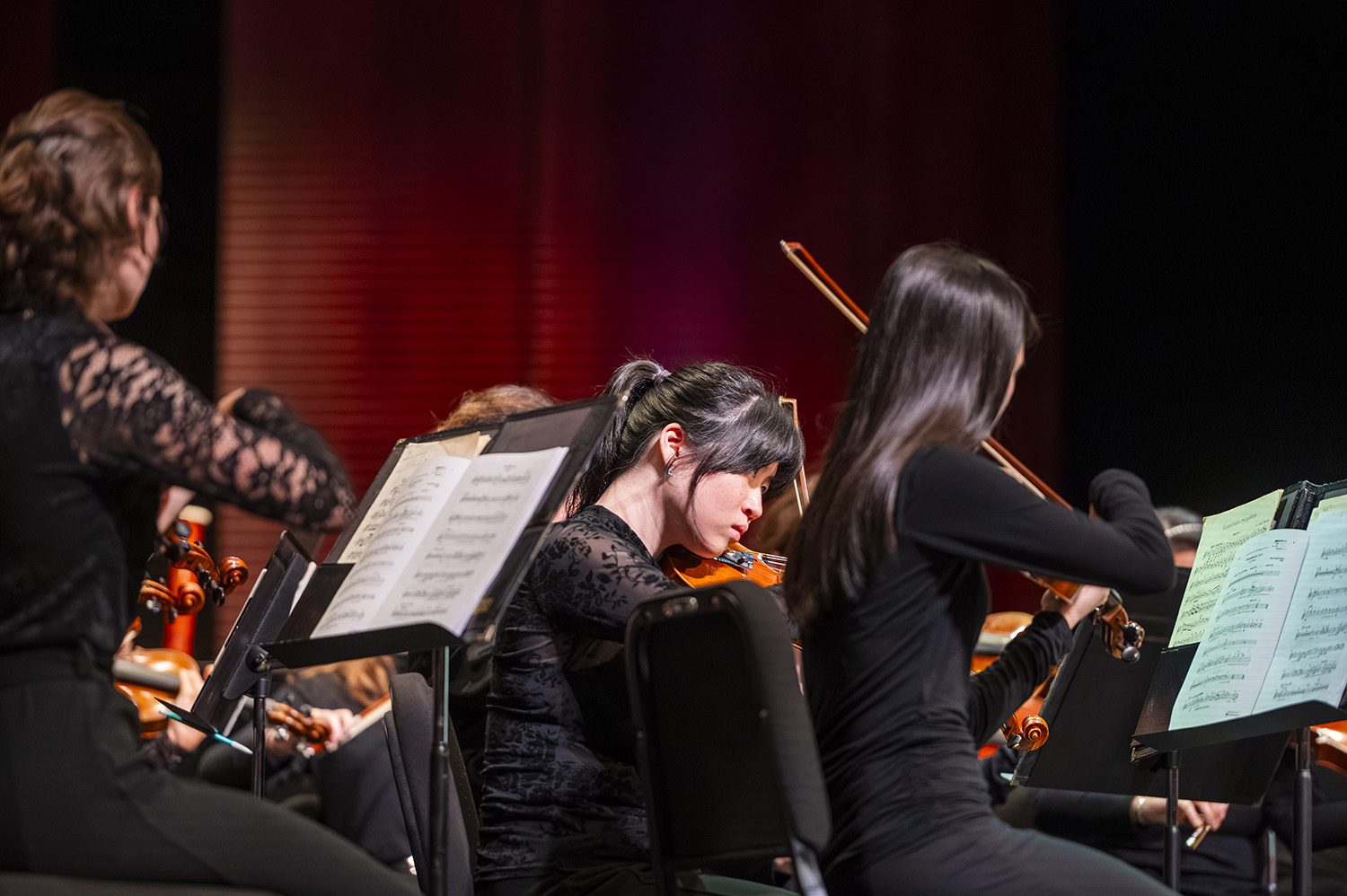 Symphony Orchestra concert with faculty soloists in UNCG Auditorium