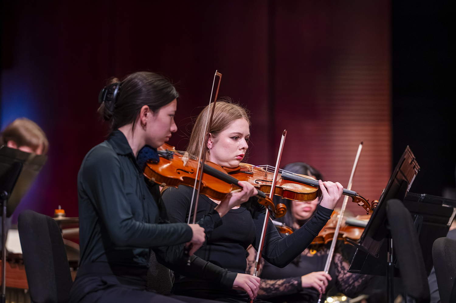 Symphony Orchestra concert with faculty soloists in UNCG Auditorium