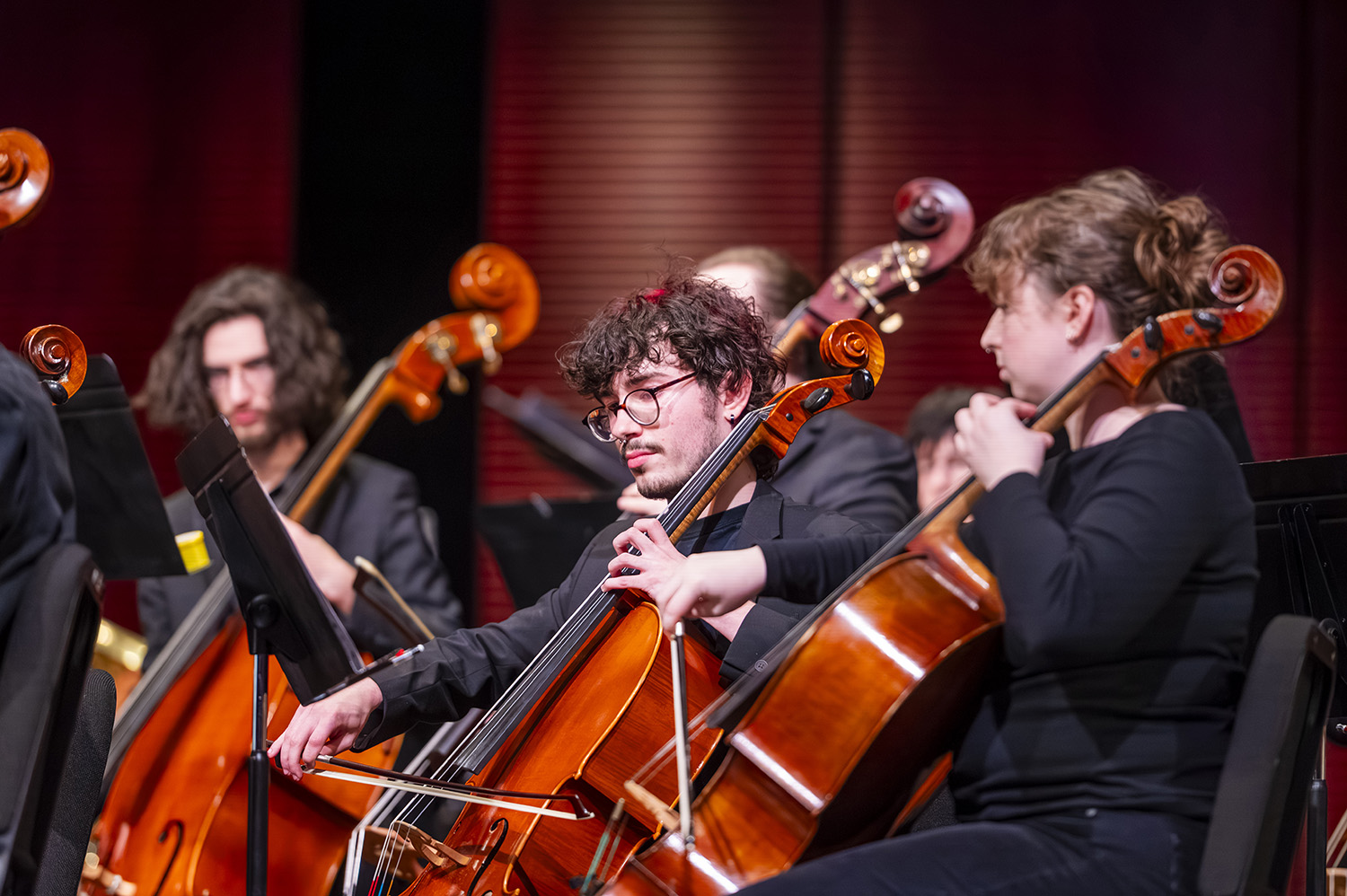 Symphony Orchestra concert with faculty soloists in UNCG Auditorium