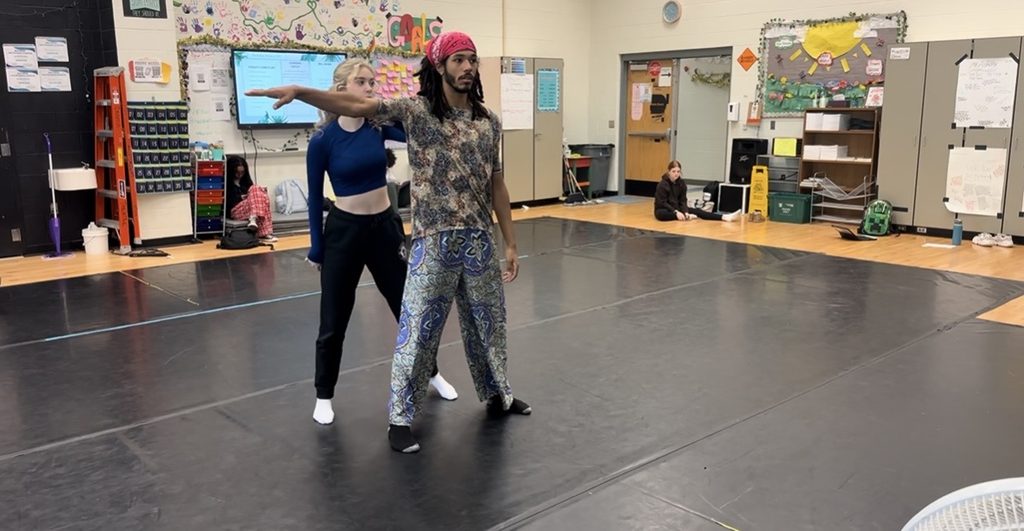 Dance alumnus Darius Anthony teaching at Millbrook Magnet High School