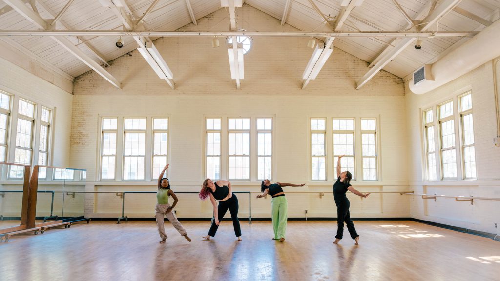 Dance students who hold a Pyatt scholarship