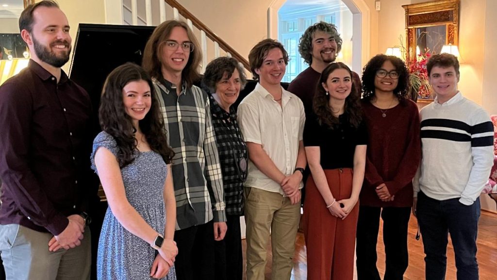 Connie Kotis with Kotis Piano Scholars