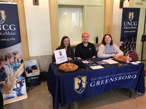 UNCG Honors Band Concert: February 17, 2018Katie Bracewell, Emily Flynt and Nicholas Shoaf
